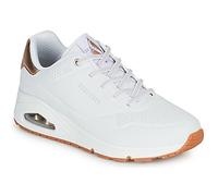 Skechers Uno Shimmer Away Damen Sneaker weiß/gold - 40