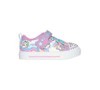 Skechers Twinkle Toes Sneaker, Lavender Synthetic/Multi Trim, 43 EU