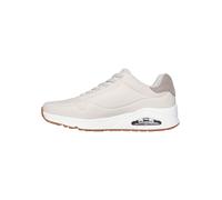Sneaker SKECHERS "Harry Kane - Off Pitch Collection: Uno - Harry Kane Air", Herren, Gr. 41, grau (taupe), Lederimitat, Textil, casual, Schuhe, Schnürschuh signiert vom weltbekannten Fußballstar Harry