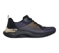 Skechers Snoop Dogg: Snoop Ace - Cyber Walker Sneaker in Schwarz/Gelt, Größe 38, Vegan
