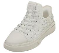 Skechers Damen Snoop One Rhine-Stoned Sneaker, weiß, 37 EU