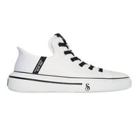 Skechers Snoopone - Boss Life Canvas Herren Slipper, weiß, Größe 41 41