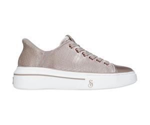 Skechers Snoopone - Velvet Snoop Damen Slipper, grau, Größe 39 39