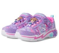 Skechers Snuggle Sneaks - Skech Squad 302214L-LVMT, Girl Sports Shoes,Sneakers, Pink, 27 EU