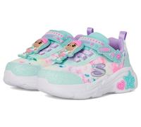 Skechers Snuggle Sneaks - Skech Squad 302214N-MTMT, Girl Sneakers,Sports Shoes, Mint, 23 EU