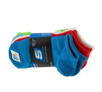 Skechers Socken für Jungen, dino terry, 6er-Pack, mehrfarbig, 27,5-35,5