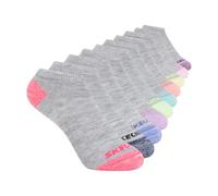 Skechers Socken für Mädchen, 10er-Pack, für den täglichen Gebrauch, weich und bequem