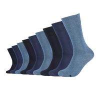 Skechers Herren Socken Basic 3er Pack 43-46, Blue (5801)