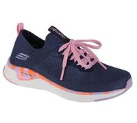 Skechers Solar Fuse 302040L-NVMT, Girl Sneakers,Sports Shoes, Navy, 37 EU
