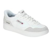 Skechers Court Classics Herren Sport Court 2.0-Konor Sneaker, Weiss/opulenter Garten, 47.5 EU