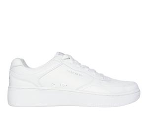 Skechers Sport Court 2.0 - Core Essential Sneaker in Weiss, Größe 38.5, in der Maschine waschbar