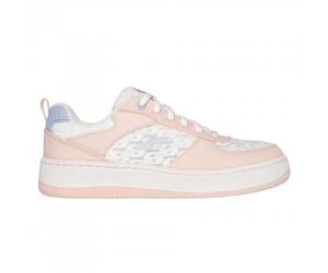 Skechers - "Sport Court 92" Sneaker für Damen (Naturweiß/Pink) EU 37 / UK 4