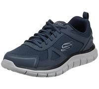 Skechers Sport Mens Track SCLORIC Sportschuhe/Laufschuhe Herren Wide Fit Schuhe Blau, Schuhgröße:42 EU