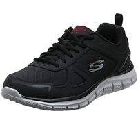 Skechers Sport Mens TRACK SCLORIC Sportschuhe/Laufschuhe Herren WIDE FIT Schwarz, Schuhgröße:43 EU