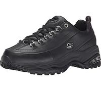 Skechers Sport Women's Premium-Wide Sneaker, Black, 10 W US