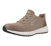 Skechers Squad Sr-Sneaker für Damen, Taupe Flachstrick, 40 EU