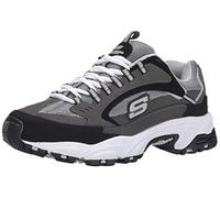 Skechers Stamina Nuovo Herren, , Charcoal/Black, 16 3E US