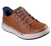 Skechers Sterling Hansel Herren-Sneaker, Gepäck, Leder, Synthetik, 42 EU