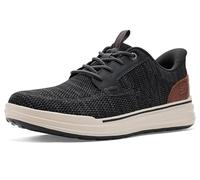 Skechers Sterling Ramone Herren-Sneaker, Schwarzes Strick-Mesh, 41 EU
