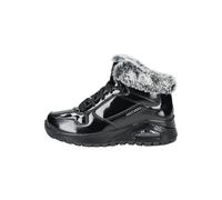 Skechers Stiefelette Lederimitat/Textil Schwarz Lack Warmfutter - 37
