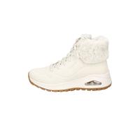 Skechers Stiefelette Lederimitat/Textil Weiß Warmfutter - 38