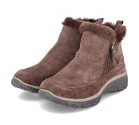 Skechers Damen Easy Going COOL Zip Stiefelette, Chocolate, 39 EU