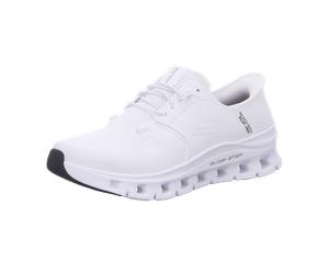 Skechers - Straßenslipper Profils weiß - Gr. - 42