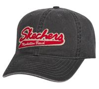Skechers Street Banner Baseballkappe in Schwarz
