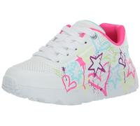 Skechers Mädchen Uno Lite - My Drip Sneaker in Weiss, Größe 28.5