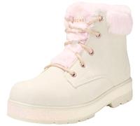 Skechers Street Glitz Fashion Stiefel für Mädchen, natur, 3 UK