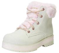 Skechers Mädchen Street GlitzFashion Stiefel, Natürlicher Synthetikbesatz, 12 UK Child