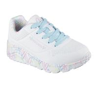 Skechers Mädchensneaker UNO Lite 314976L-WPTQ Weiß Größe 32