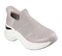 Skechers Sugarland Damen-Slip-Ins, Hazel, Taupe/Gold, 7