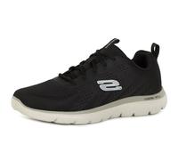 Skechers Sumits Herren-Sneaker, Schwarz-Taupe, 46 EU