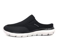 Skechers Herren Pantoletten SUMMITS VINDICATOR Schwarz, Schuhgröße:EUR 47.5