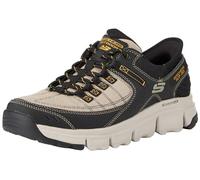Skechers Summits at Herren-Sneaker zum Reinschlüpfen, Taupe/Schwarz, 10.5 Wide