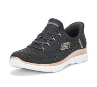 Skechers Slip-Ins Summits Damen Sneaker schwarz rosa - 37