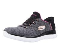 Skechers Summits - Dazzling Haze 149937-BKMT, Women Sneakers,Sports Shoes, Black, 36 EU