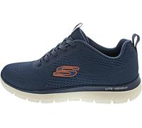 Skechers 232963 NVOR Schnürhalbschuh Herren in blau - Gr. 44