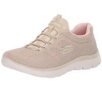 Skechers Summits Fun Flare Damen Sneaker, Taupe, 36.5 EU