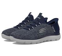 Skechers Summits Key Pace Herren-Slipper zum Reinschlüpfen, Marineblau, 13 Wide