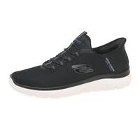 Skechers Summits Key Pace Herren-Slipper zum Reinschlüpfen, Schwarz, 13 Wide