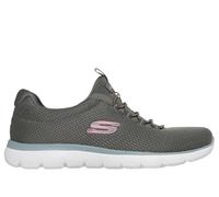 Skechers Summits - Summer Blush Sneaker in Grün, Größe 39, Vegan, in der Maschine waschbar