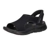 Skechers Summits-Sweetly Evolved Sport-Sandalen für Damen, Schwarz/Schwarz, 38 EU