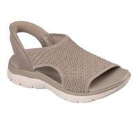 Skechers Summits Sweetly Evolved Textil Damen Sandalen in Taupe Standard EU 37 / UK 4