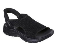 Skechers Summits Sweetly Evolved Textil Damen Schwarz Sandalen EU 36 / UK 3