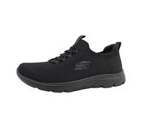 Skechers Summits Top Player Damen Sneaker, Black Mesh Trim, 40 EU