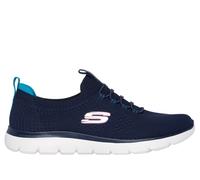 Skechers Summits - Top Player Sneaker in Blau, Größe 35, Vegan