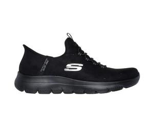 Skechers Summits - Unknown Trail Damen Slipper, schwarz, Größe 39 ½ 39 ½