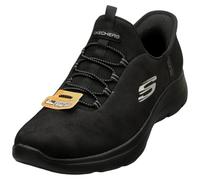 Skechers Summits Unknown Trail Sneaker für Damen, Schwarzer Netzbesatz, 38.5 EU